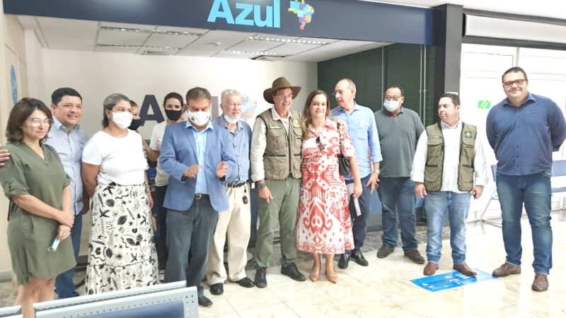 Azul pousa pela primeira vez em Ponta Porã no dia 31