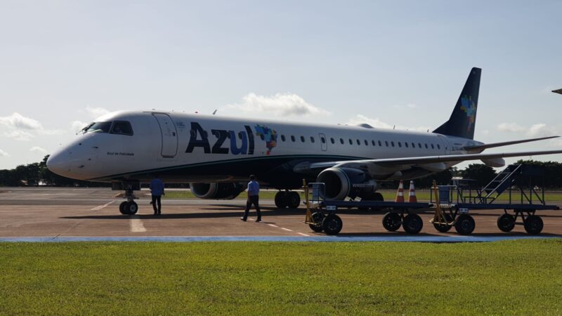 Voo da Azul chegou a Ponta Porã para revolucionar o turismo regional