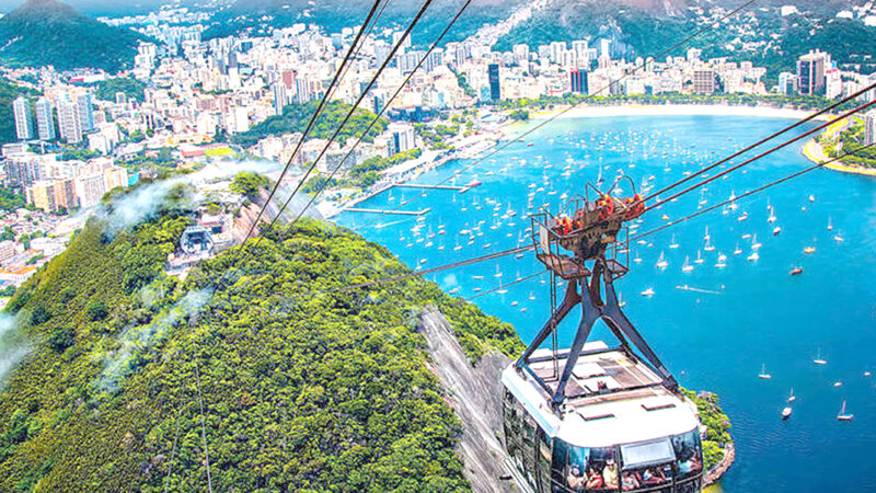 O Turismo é uma atividade pouco exploradadiante do potencial que o Brasil apresenta