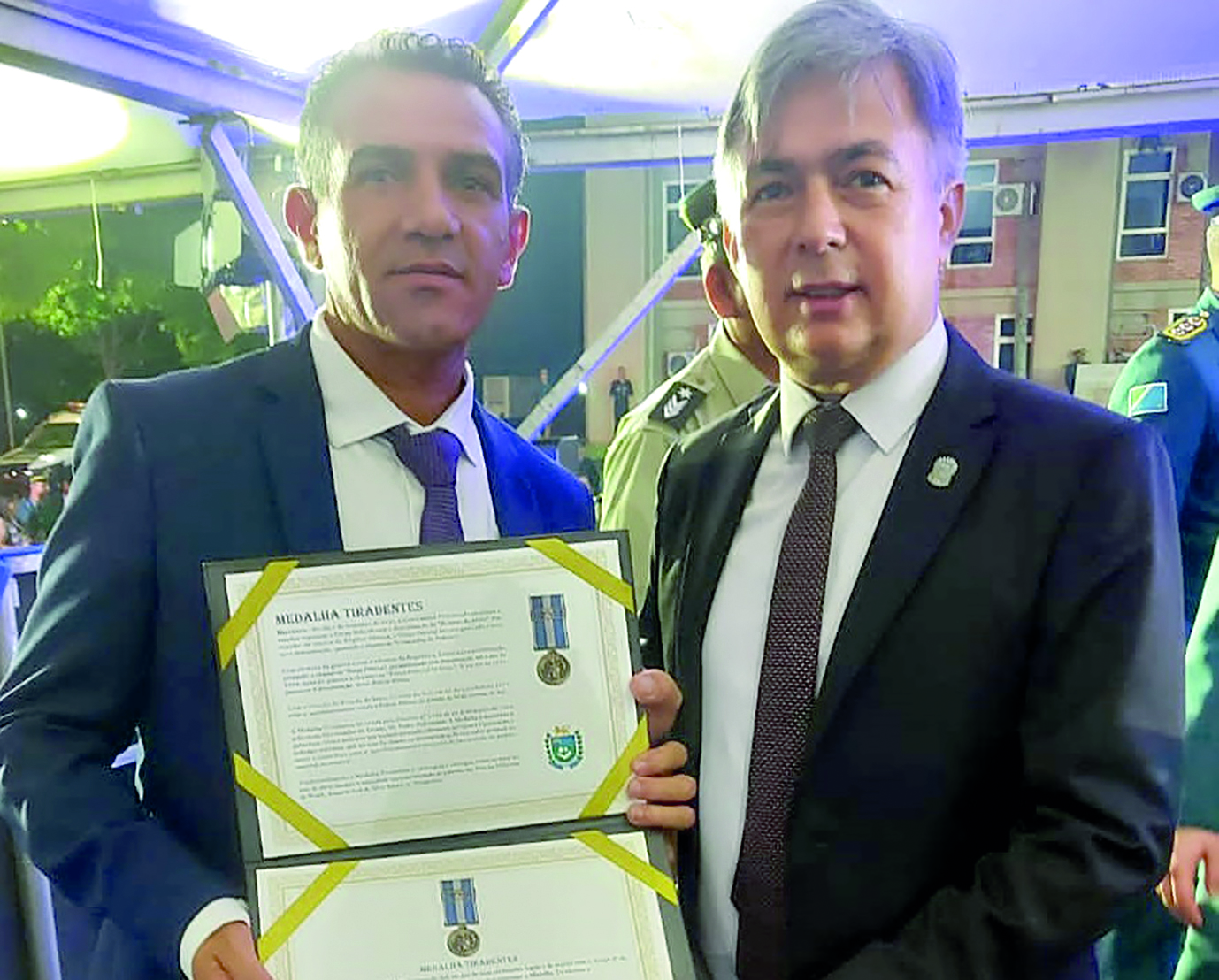 Presidente da Câmara de Ponta Porã recebe condecoração da Polícia Militar