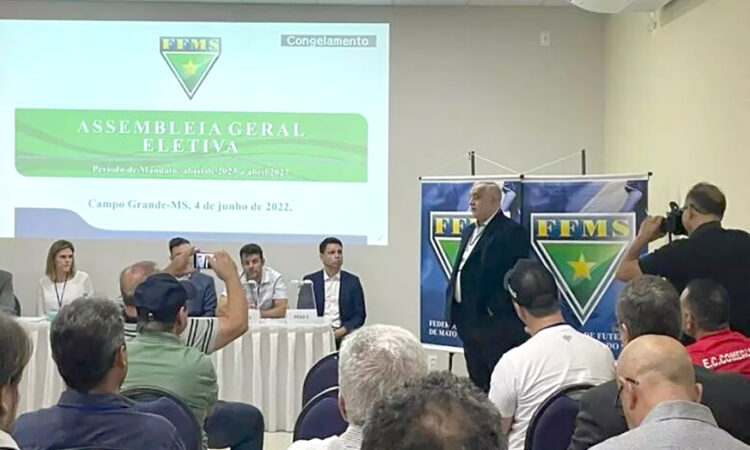 MESMICE – Federação de Futebol de MS reelege Francisco Cezário para 4º mandato