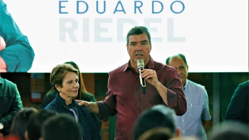 Riedel e Puccinelli lançam candidatura ao governo do MS quase na mesma hora