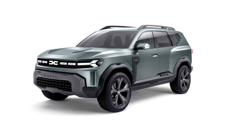 Novo Duster terá versão 4×4 híbrida com motor elétrico na traseira