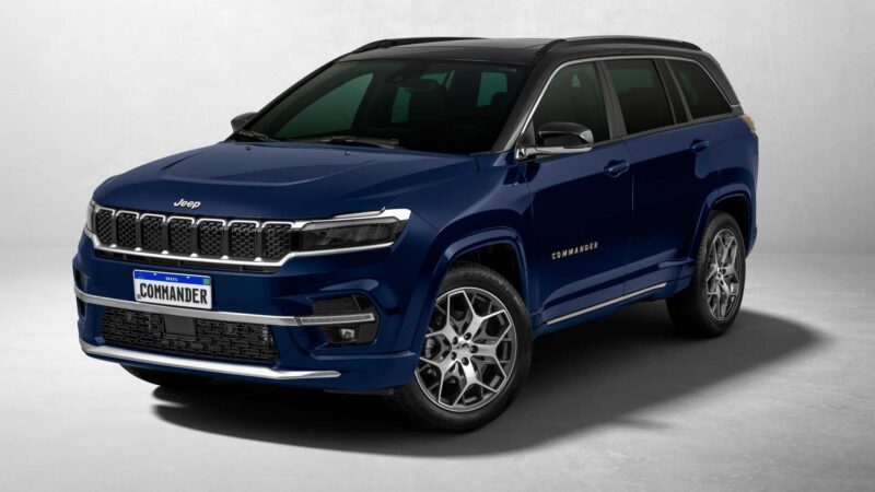 Jeep Commander fica de novo mais caro e já passa dos R$ 300 mil