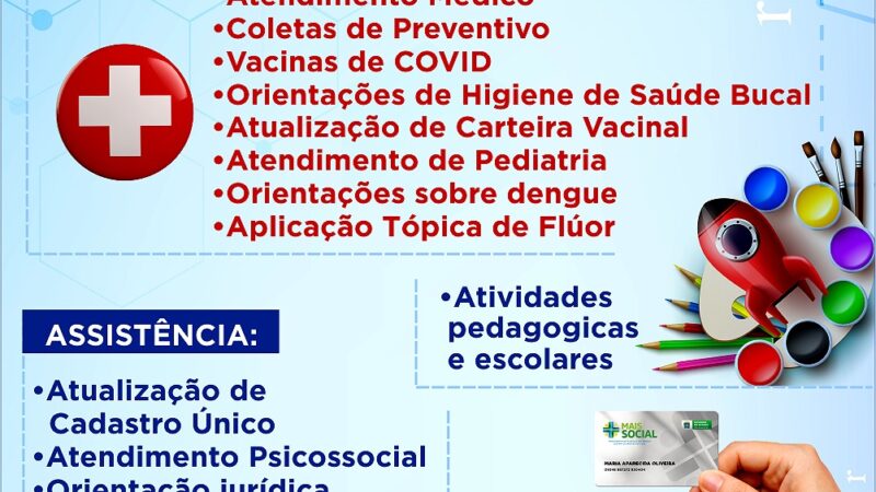 Prefeitura leva ação social ao Distrito de Cabeceira neste sábado