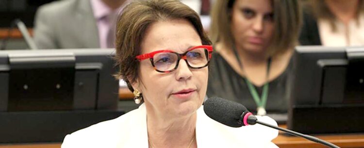Ao lado de Riedel, Tereza Cristina diz que vai ser senadora das reformas que o País precisa