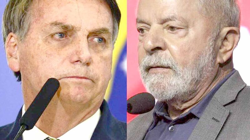 Em MS, Bolsonaro tem 7% à frente de Lula na pesquisa NovoIbrape