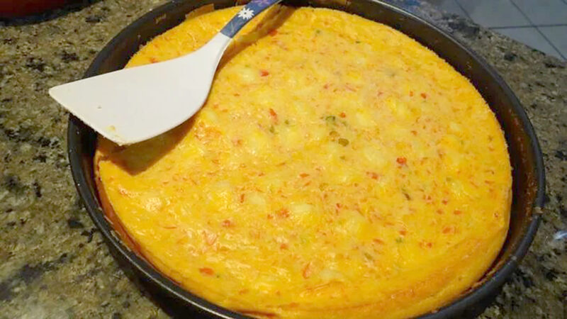 OMELETE DE FORNO SEM ÓLEO