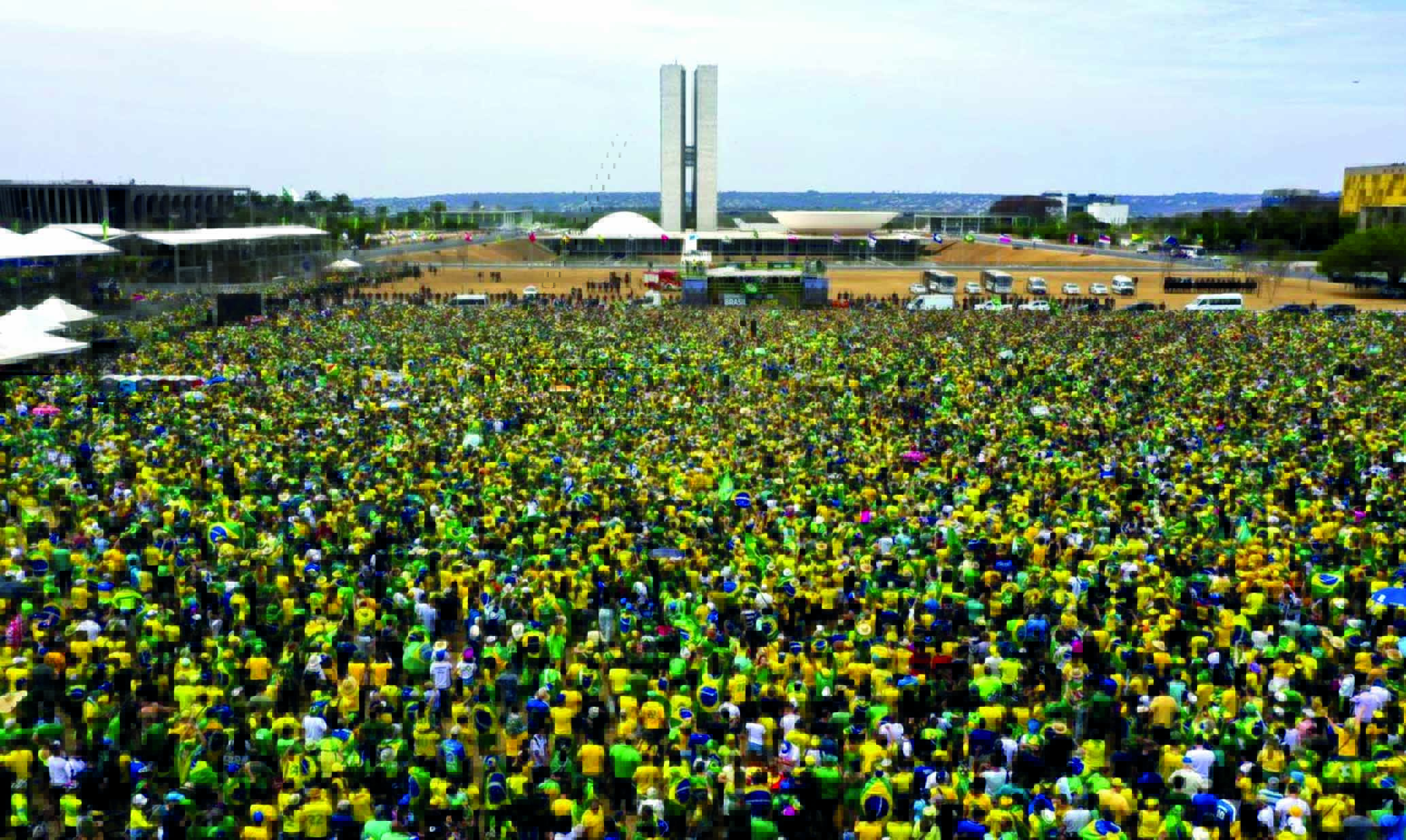 Milhões de pessoas nas ruas para comemorar o Bicentenário da Independência do Brasil