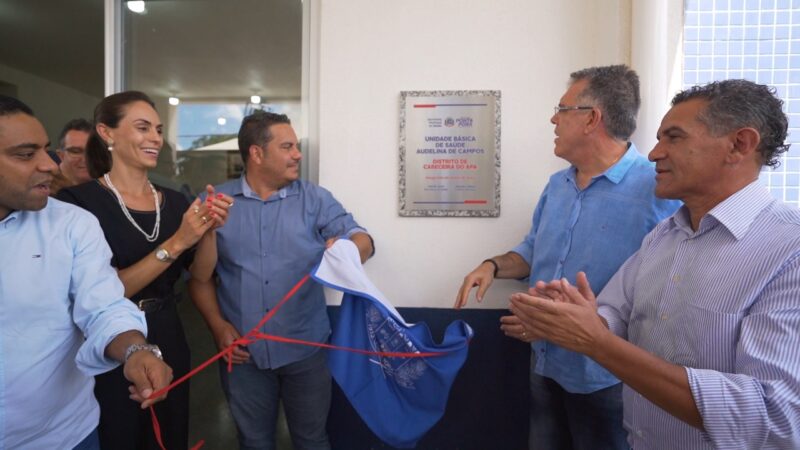 Posto de saúde é entregue em Cabeceira do Apa