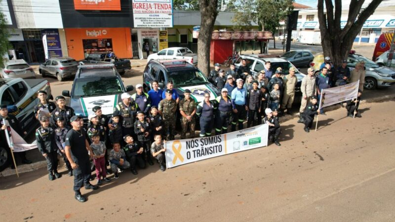 Sirenaço abre o Maio Amarelo em Ponta Porã