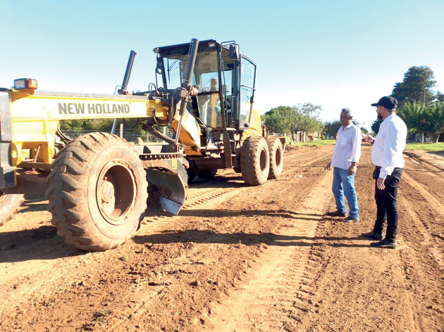 Prefeitura realiza manutenção de ruas no Distrito de Sanga Puitã