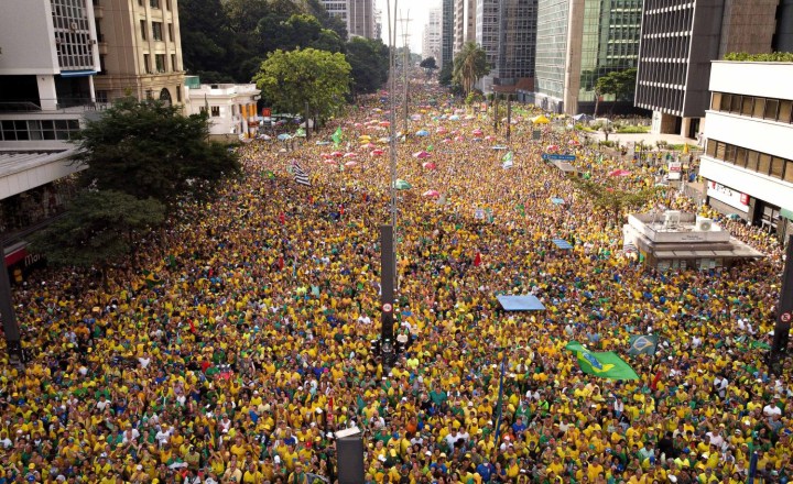 Manifesto na Avenida Paulista mostrou a força do povo brasileiro