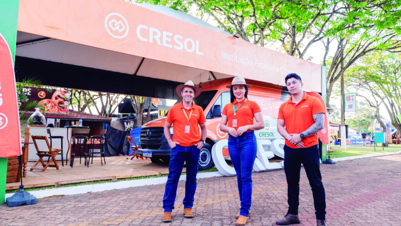 Cresol marca presença na Expobai 2025 e reforça apoio ao agronegócio em Amambai (MS)