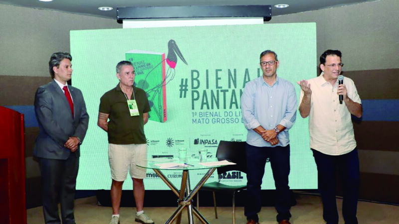 Governo de Mato Grosso do Sul firma parceria literária com o Paraguai durante 1ª Bienal Pantanal