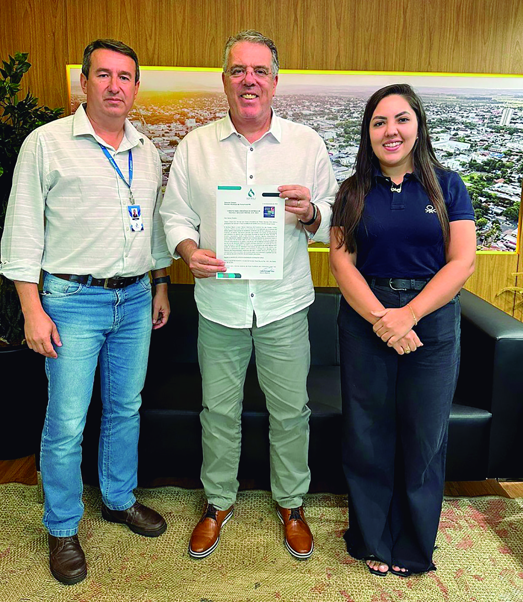 Projeto da Sanesul e Prefeitura de Ponta Porã ganha Prêmio Eco 2025 da Amcham Brasil