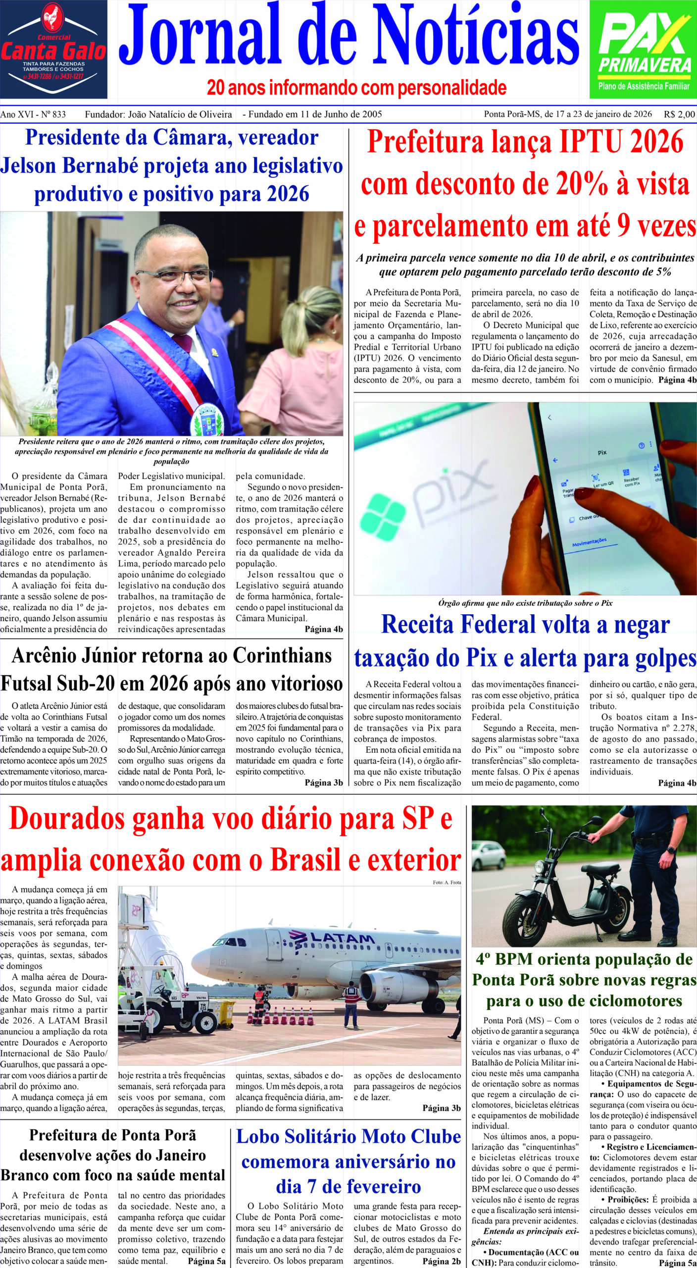 Edição 833 – Capa