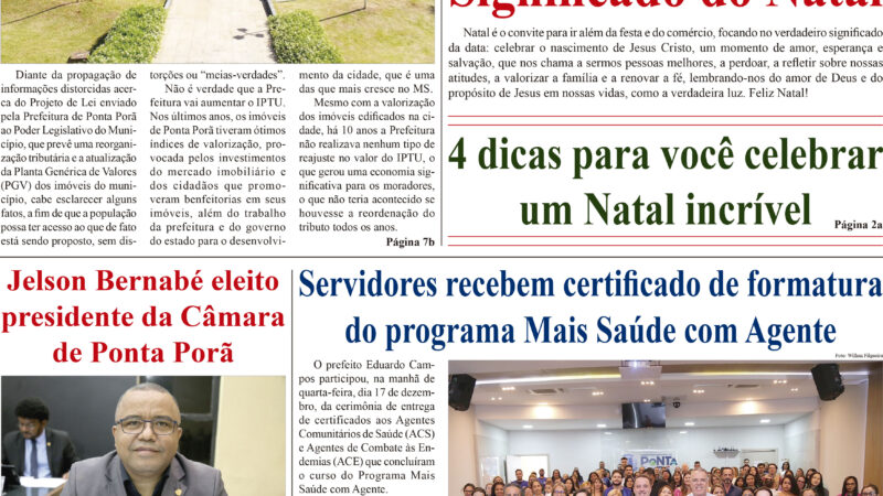 EDIÇÃO ESPECIAL 832 – 1A