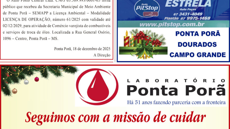 EDIÇÃO ESPECIAL 832 – 3C