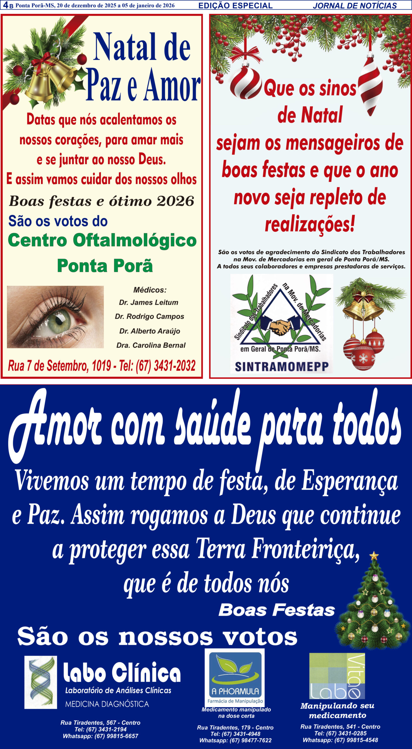 EDIÇÃO ESPECIAL 832 – 4B