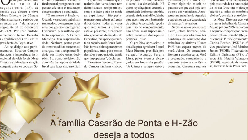 EDIÇÃO ESPECIAL 832 – 6A