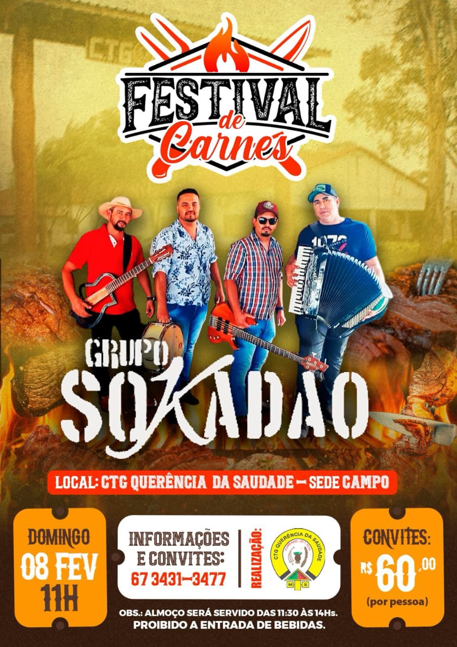FESTIVAL DE CARNES – CTG QUERÊNCIA DA SAUDADE