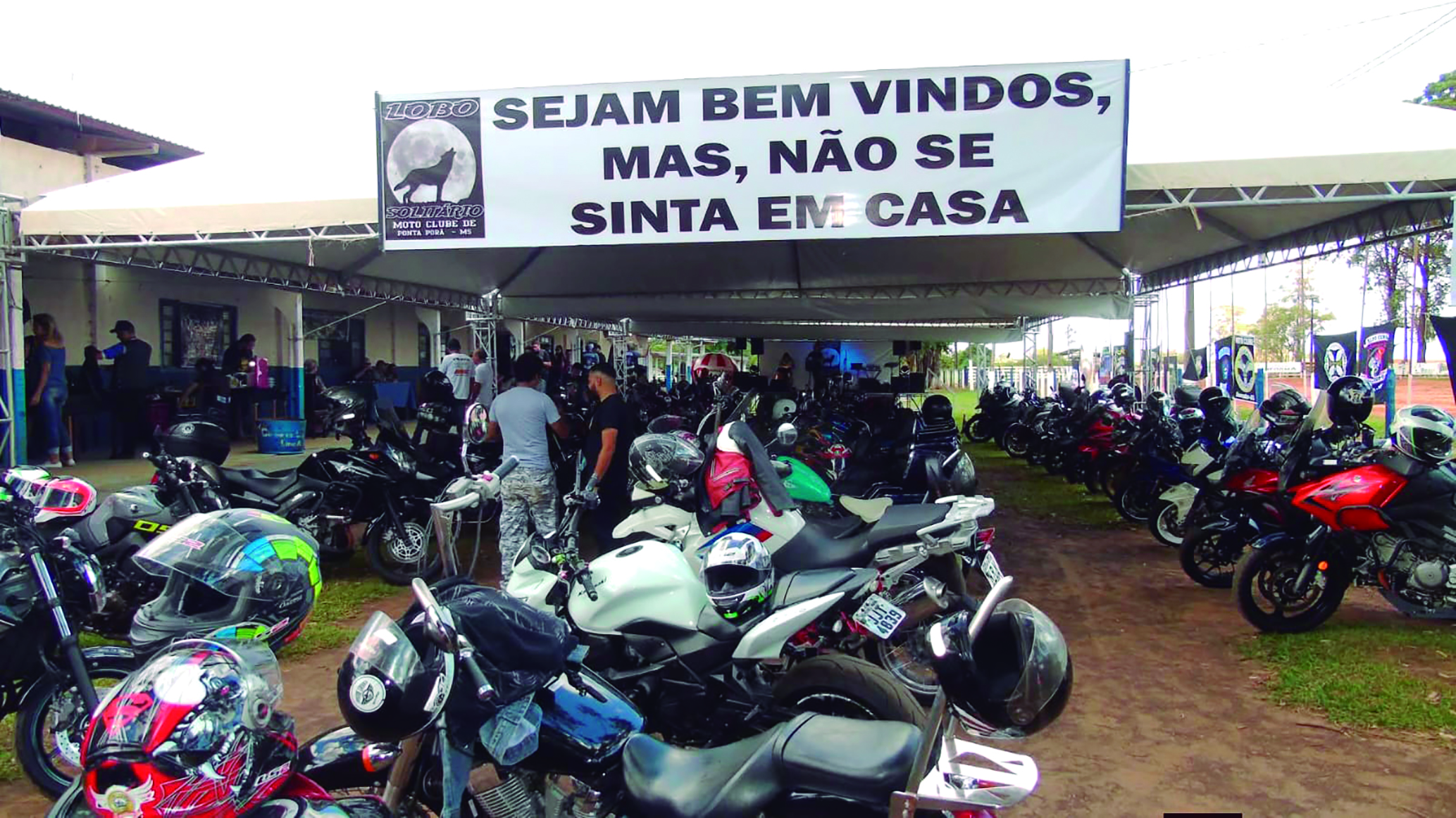 Lobo Solitário Moto Clube comemora aniversário no dia 7 de fevereiro