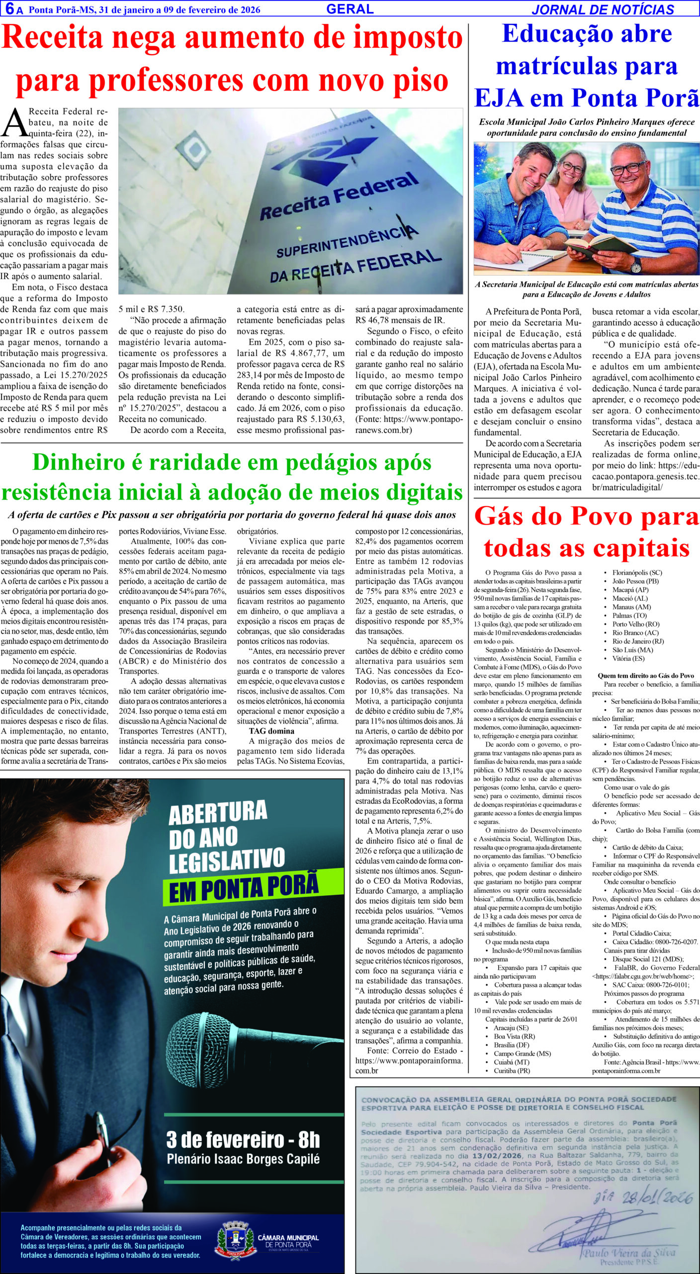 Edição 834 página 6A