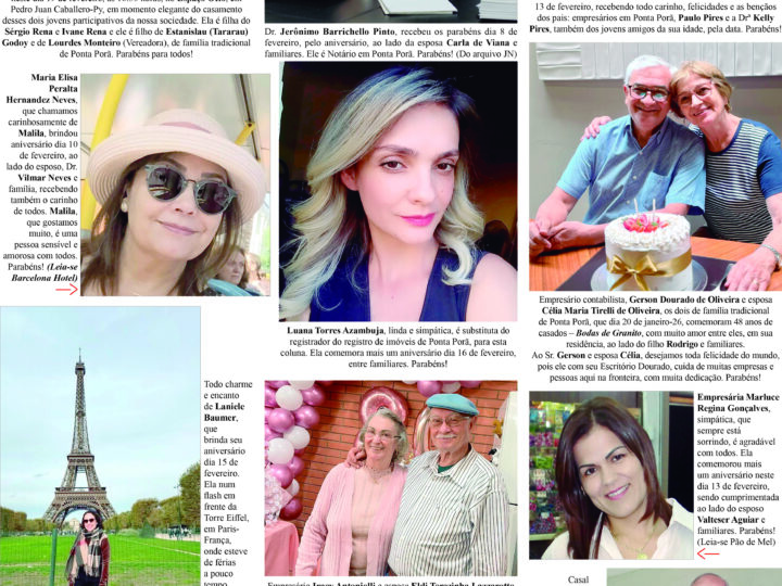 Edição 835 CAPA B – ALTA SOCIEDADE