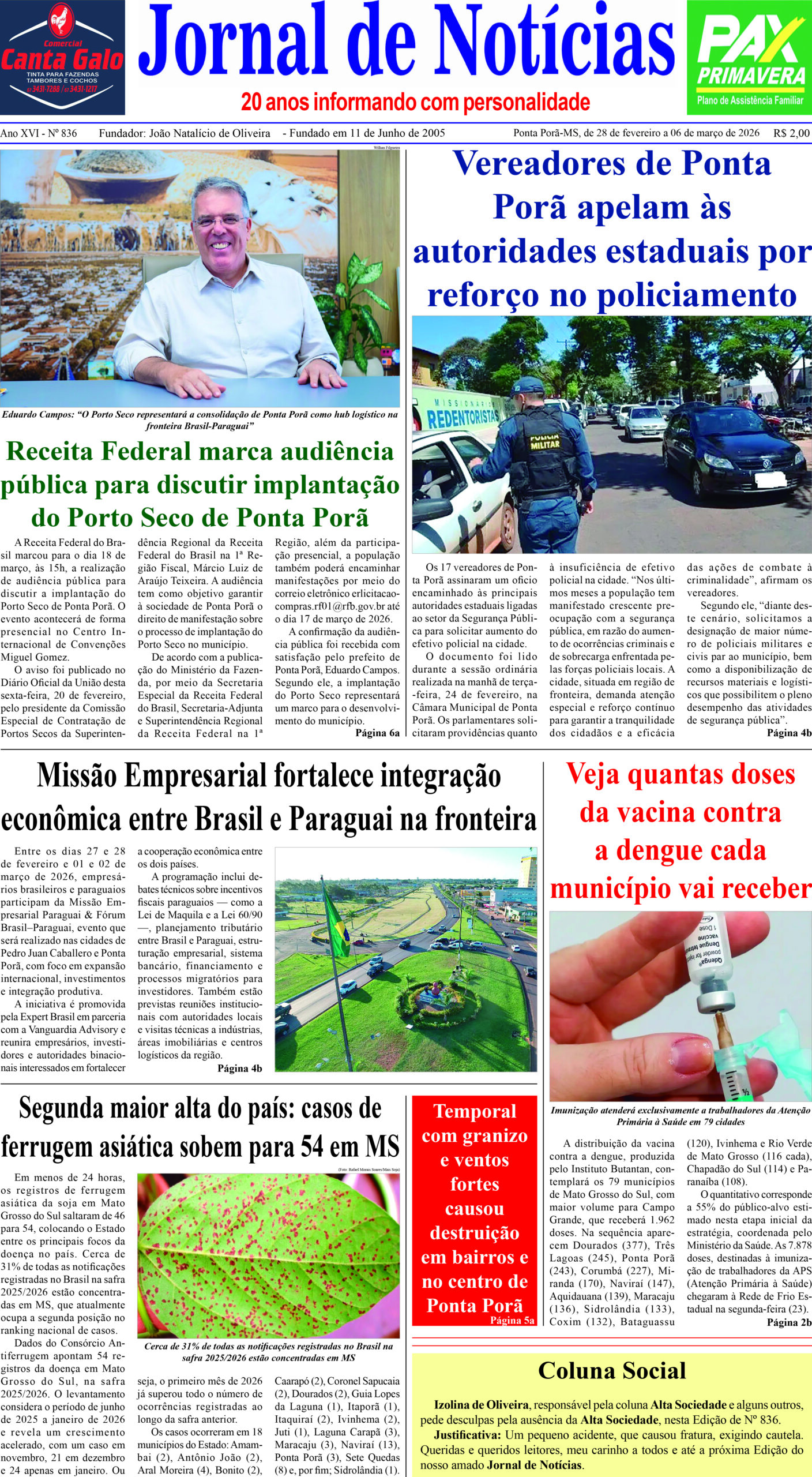 Edição 836 CAPA A