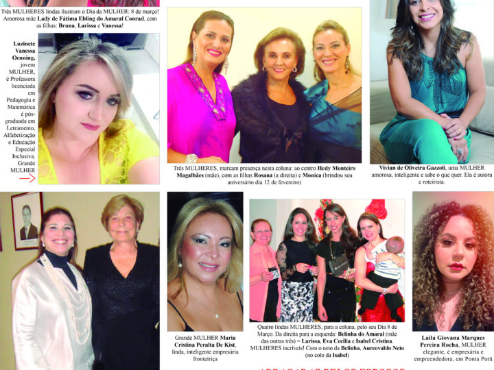 Edição 837 3B – ALTA SOCIEDADE MULHER