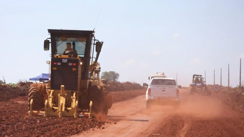 Obra de R$ 260 milhões na MS-355 deve integrar Campo Grande à Rota Bioceânica, diz Riedel