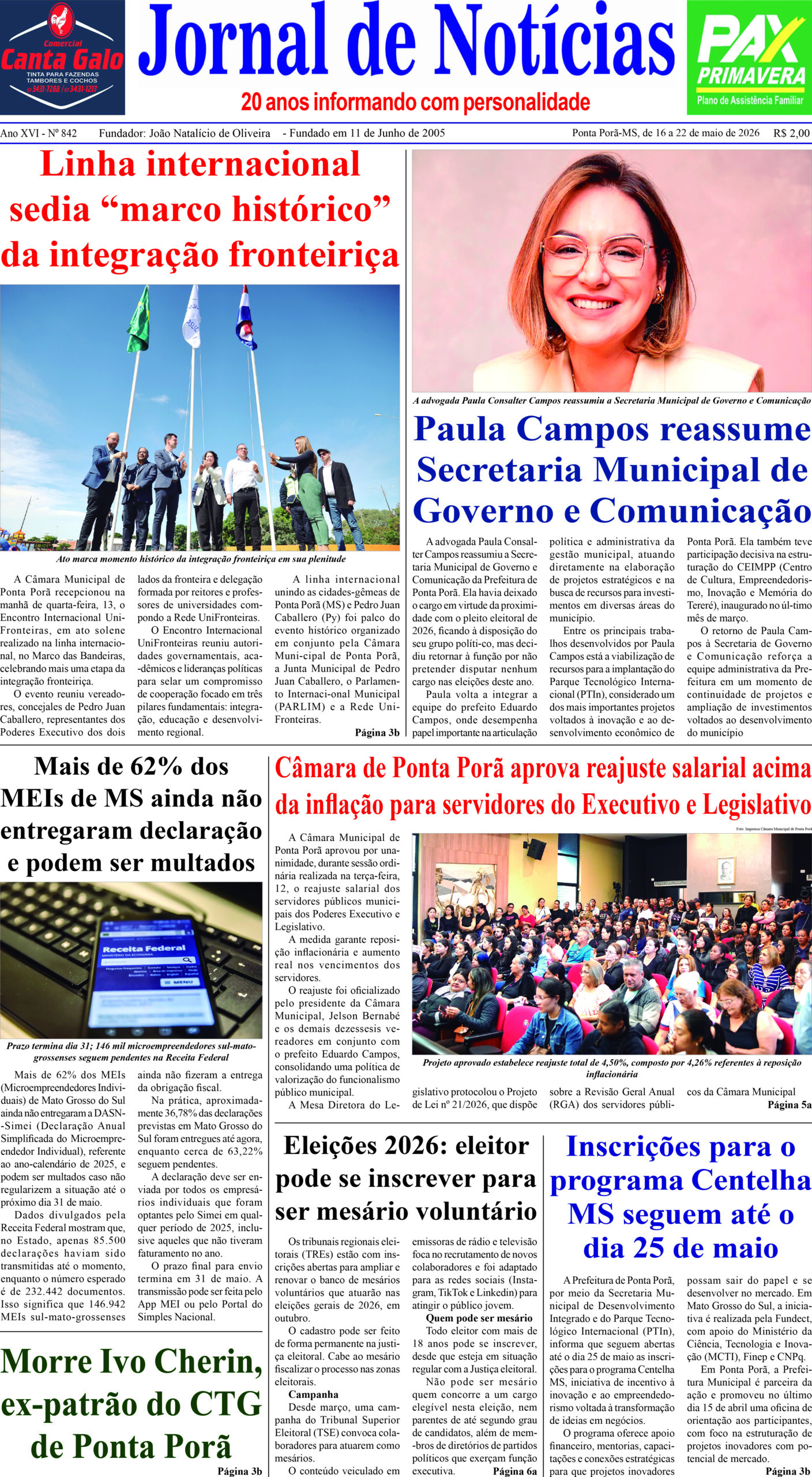 Edição 842 CAPA A