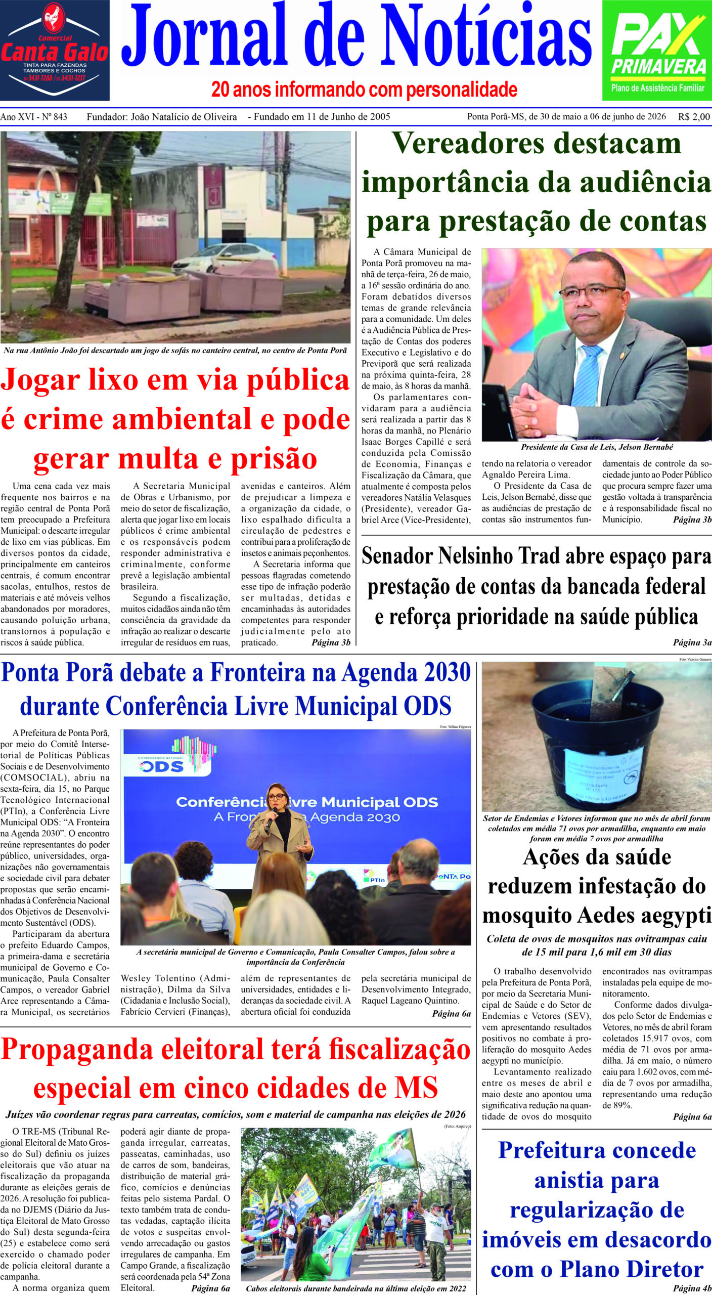 Edição 843 CAPA A