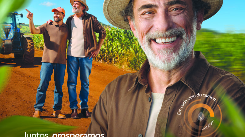 Nova campanha da Cresol destaca ciclos do agro e resultado que vai além do campo