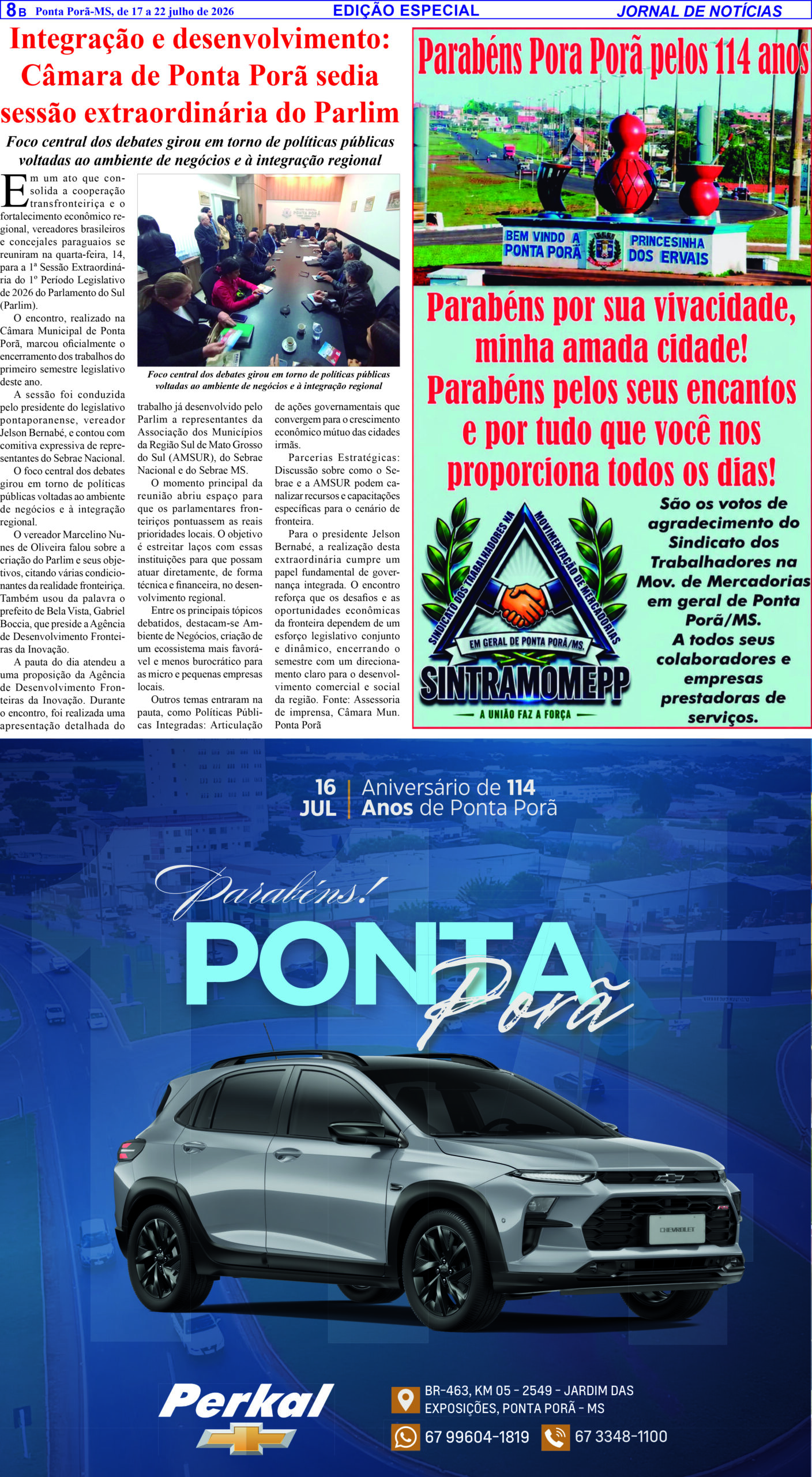 Edição ESPECIAL 846 8B