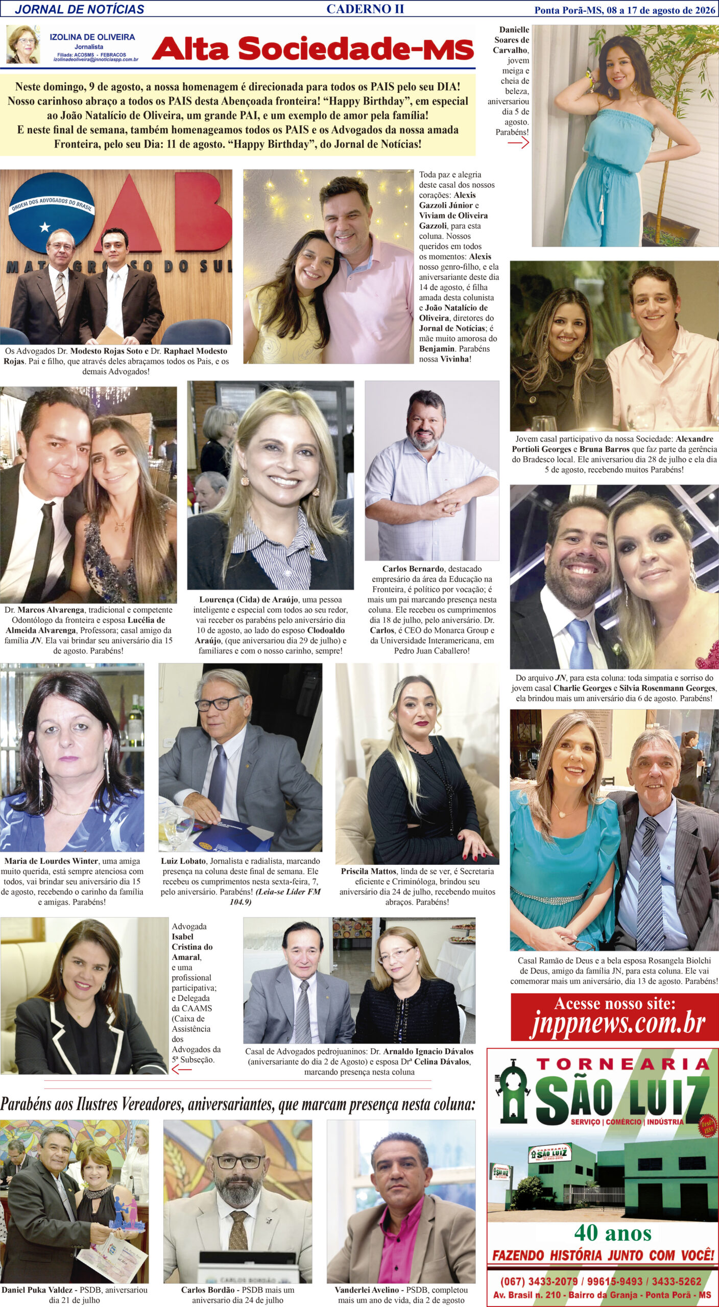 Edição 848 1B ALTA SOCIEDADE