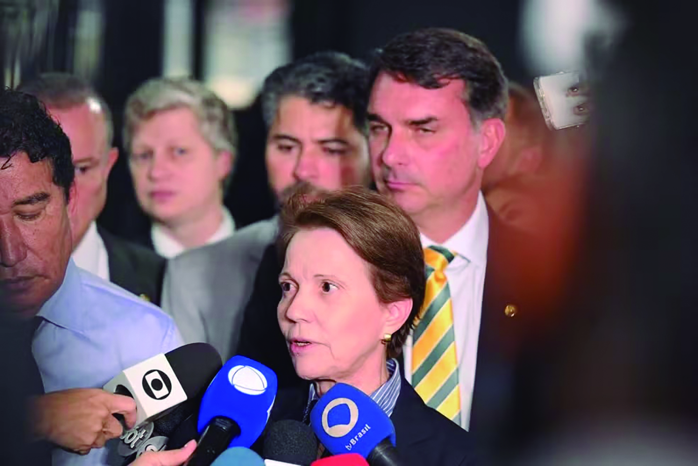 Tereza Cristina mantém esperança de compor chapa com Flávio Bolsonaro: ‘Até a hora final, tem espaço’