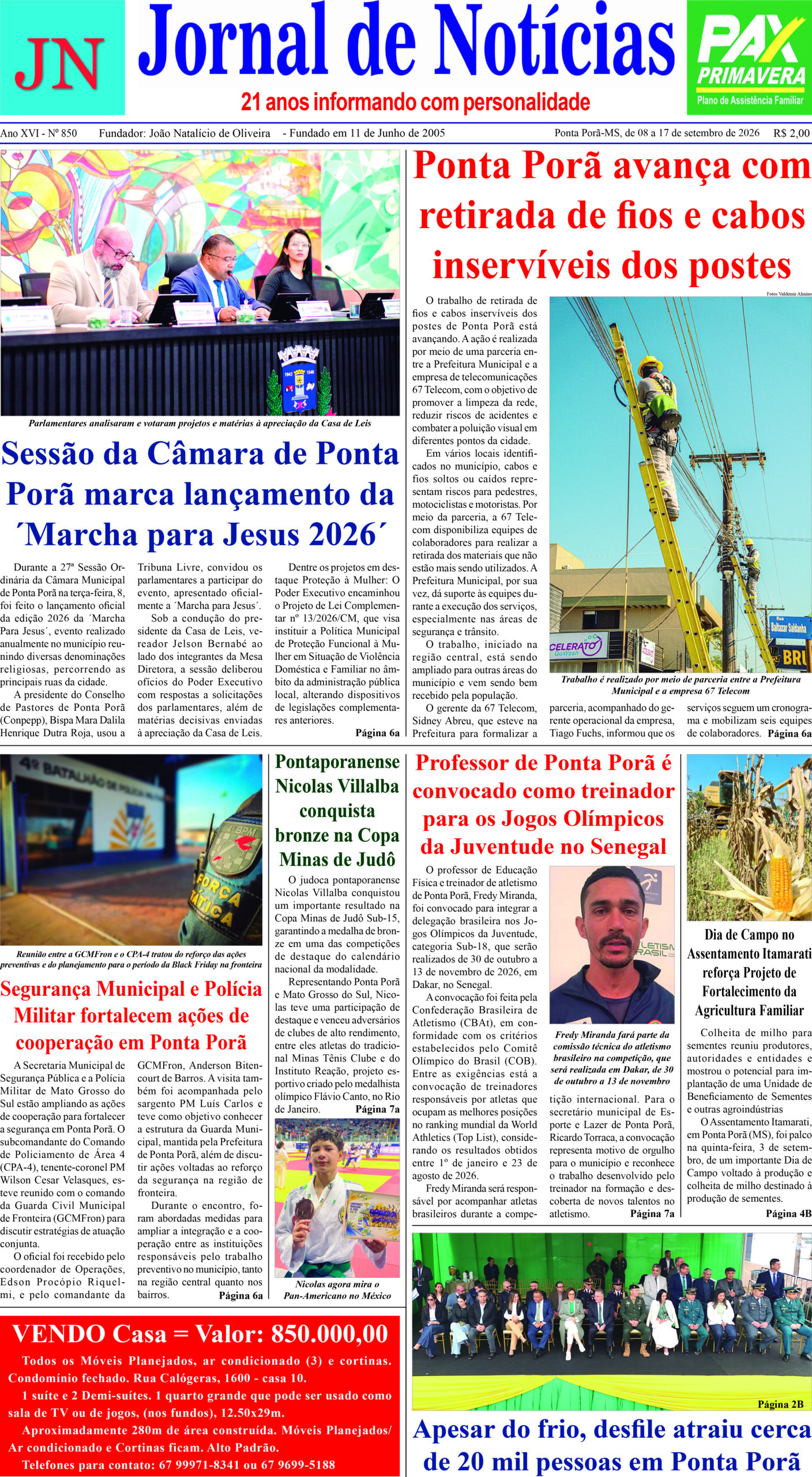 Edição 850 CAPA A