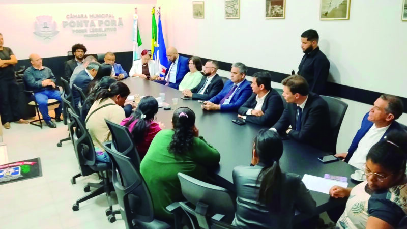Câmara de Ponta Porã recebe mães de alunos e debate melhorias no transporte escolar do Nova Itamarati