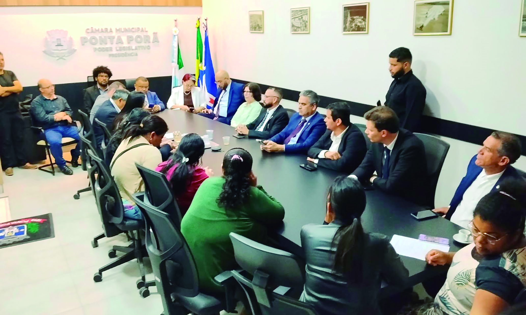Câmara de Ponta Porã recebe mães de alunos e debate melhorias no transporte escolar do Nova Itamarati
